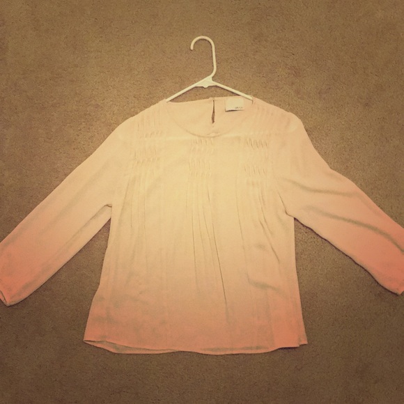 Greylin cream blouse - Picture 3 of 3